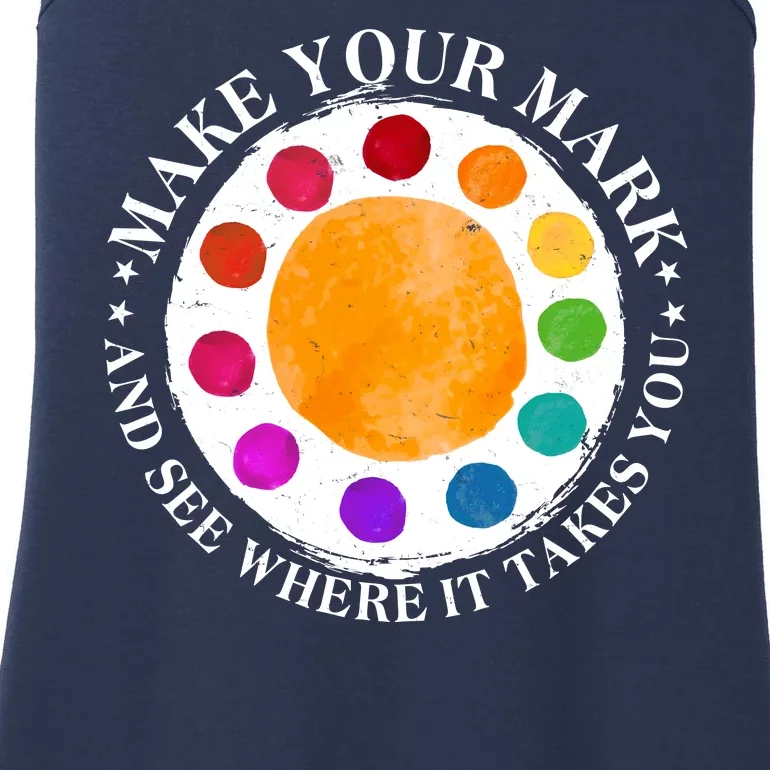 International Dot Day Make Your Mark And See Where It Takes You Ladies Essential Tank