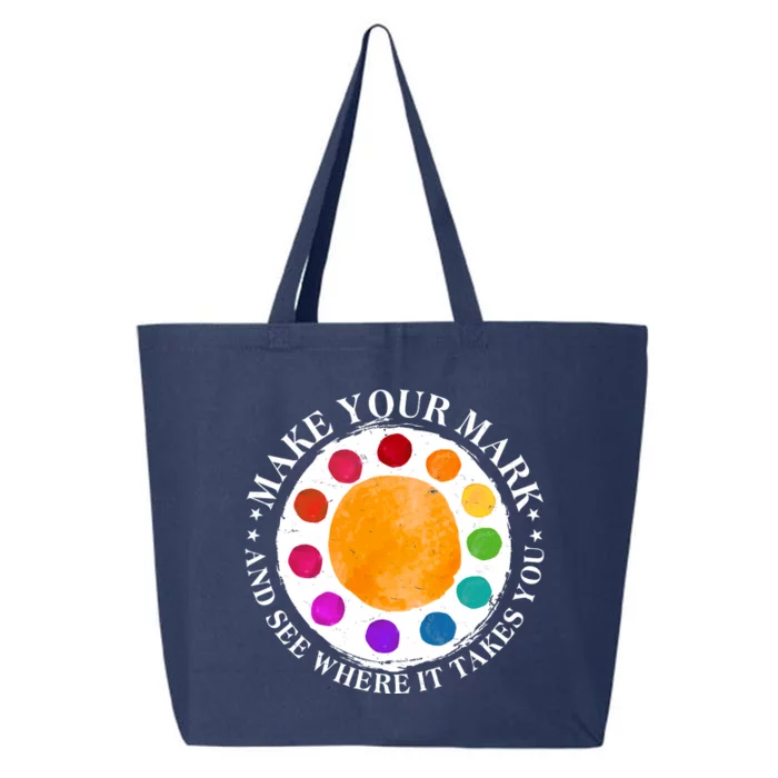 International Dot Day Make Your Mark And See Where It Takes You 25L Jumbo Tote