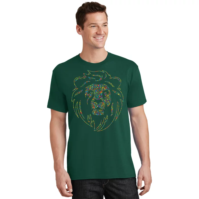 International Dot Day Colorful Dot Lion T-Shirt