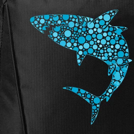 International Dot Day Teal Dot Shark City Backpack