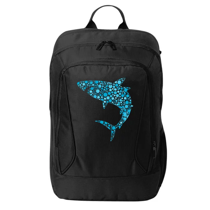 International Dot Day Teal Dot Shark City Backpack