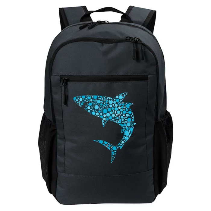 International Dot Day Teal Dot Shark Daily Commute Backpack