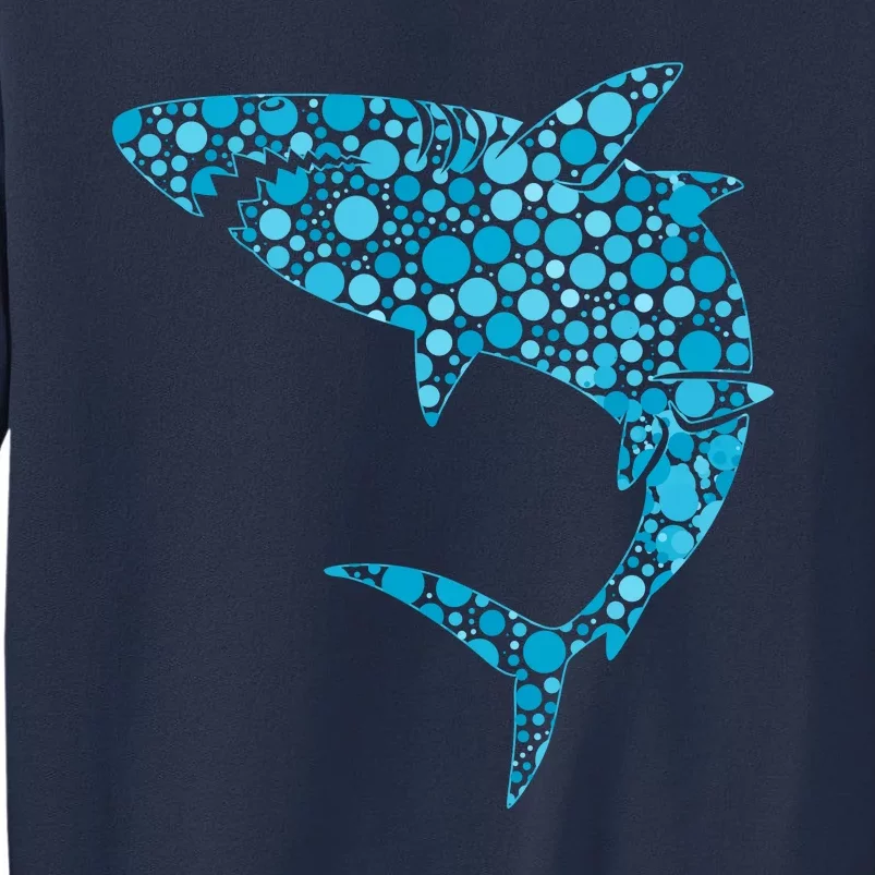 International Dot Day Teal Dot Shark Sweatshirt