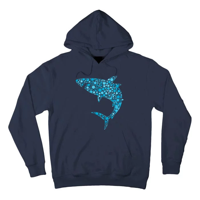 International Dot Day Teal Dot Shark Tall Hoodie