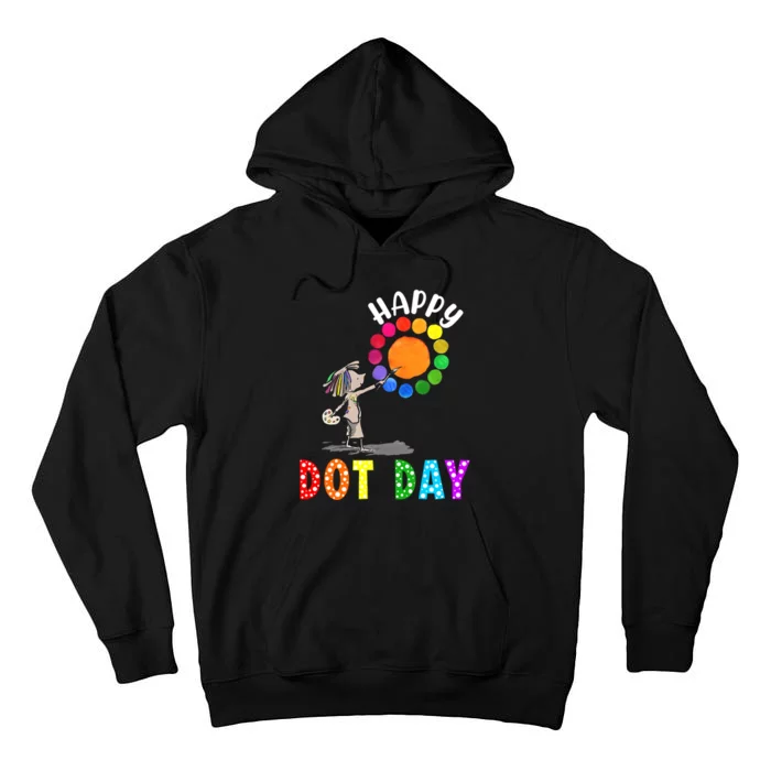 International Dot Day Colorful Polka Dot Happy Dot Day Tall Hoodie