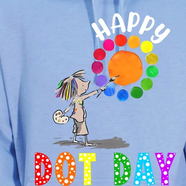 International Dot Day Colorful Polka Dot Happy Dot Day Unisex Surf Hoodie