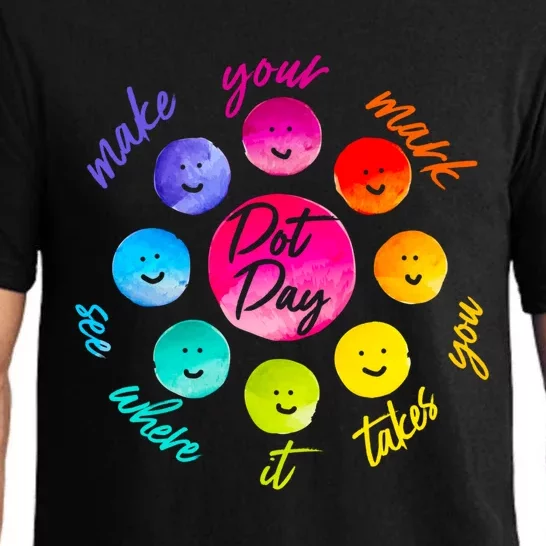 International Dot Day Make Your Mark See Where It Takes You Gift Pajama Set