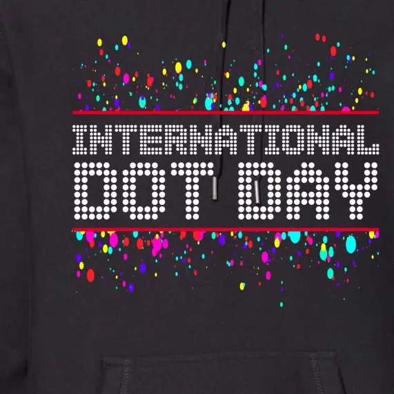 International Dot Day Dotted Logo Premium Hoodie