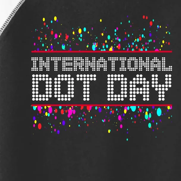 International Dot Day Dotted Logo Toddler Fine Jersey T-Shirt