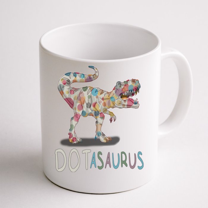 International Dot Day Dotasaurus Funny Creative Dots Great Gift Front & Back Coffee Mug