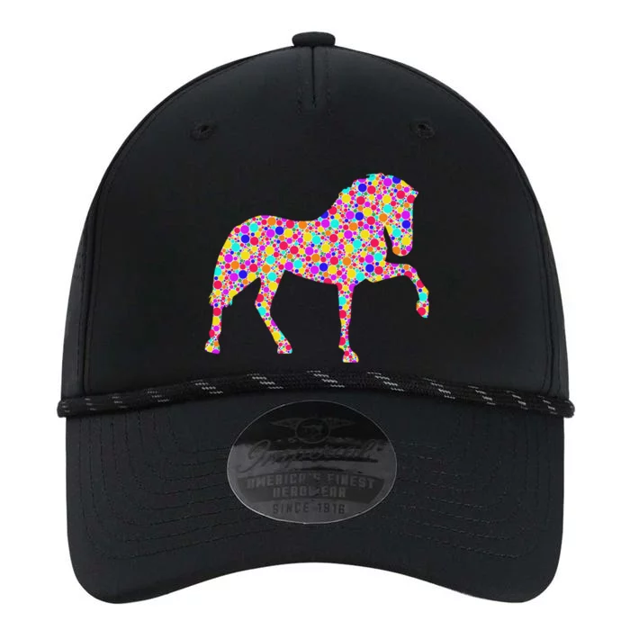 International Dot Day Colorful Dotted Horse Gift Performance The Dyno Cap