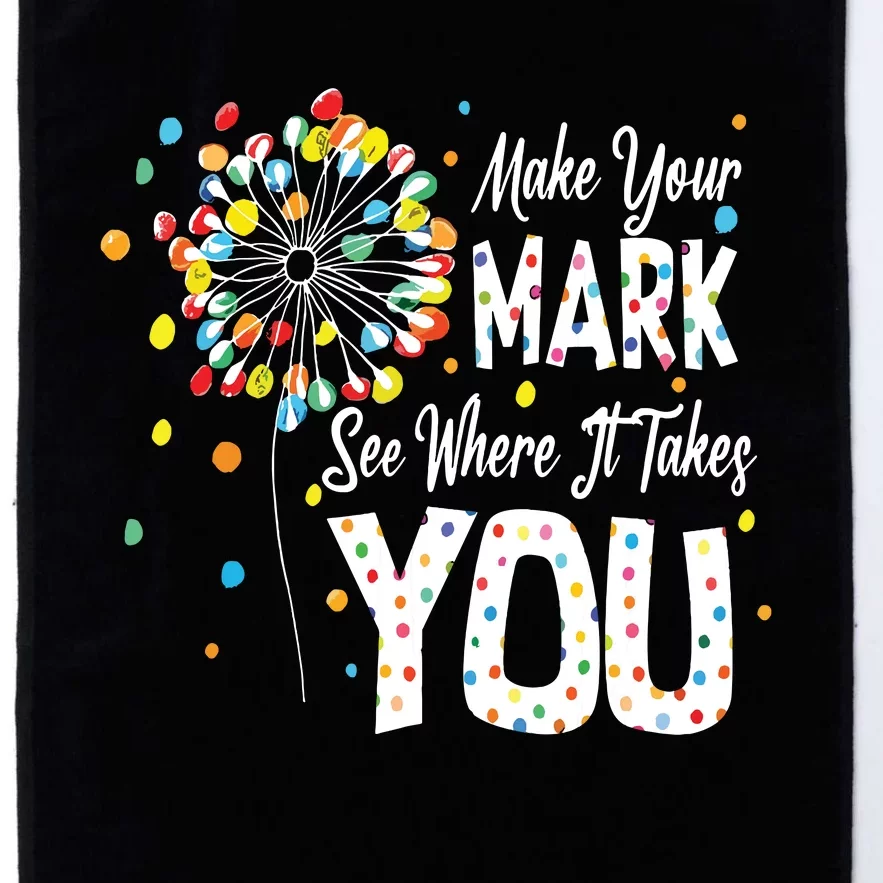 International Dot Day 2024 The Dot Make Mark Platinum Collection Golf Towel