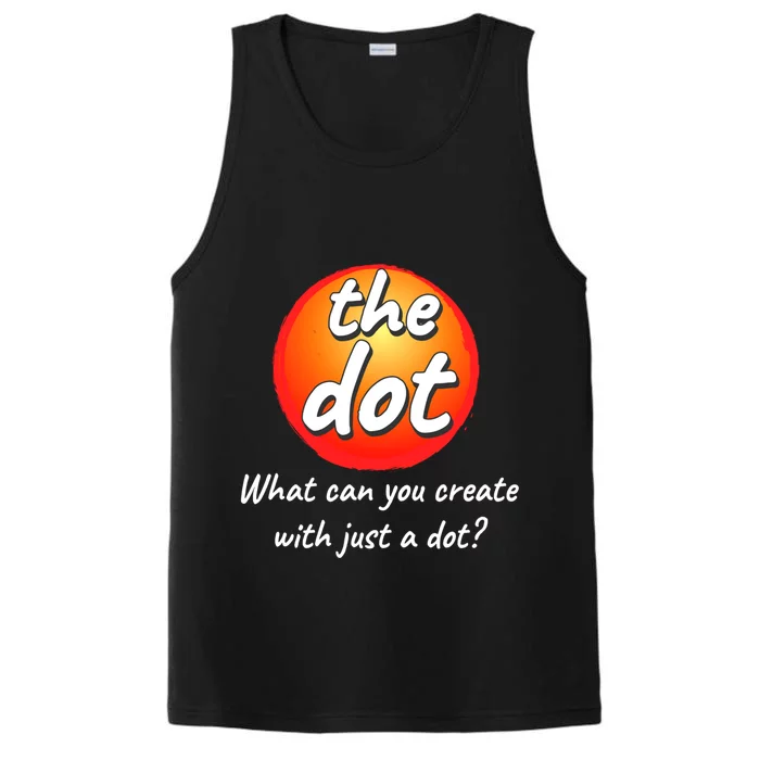 International Dot Day Cute Gift Performance Tank