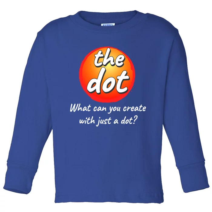 International Dot Day Cute Gift Toddler Long Sleeve Shirt