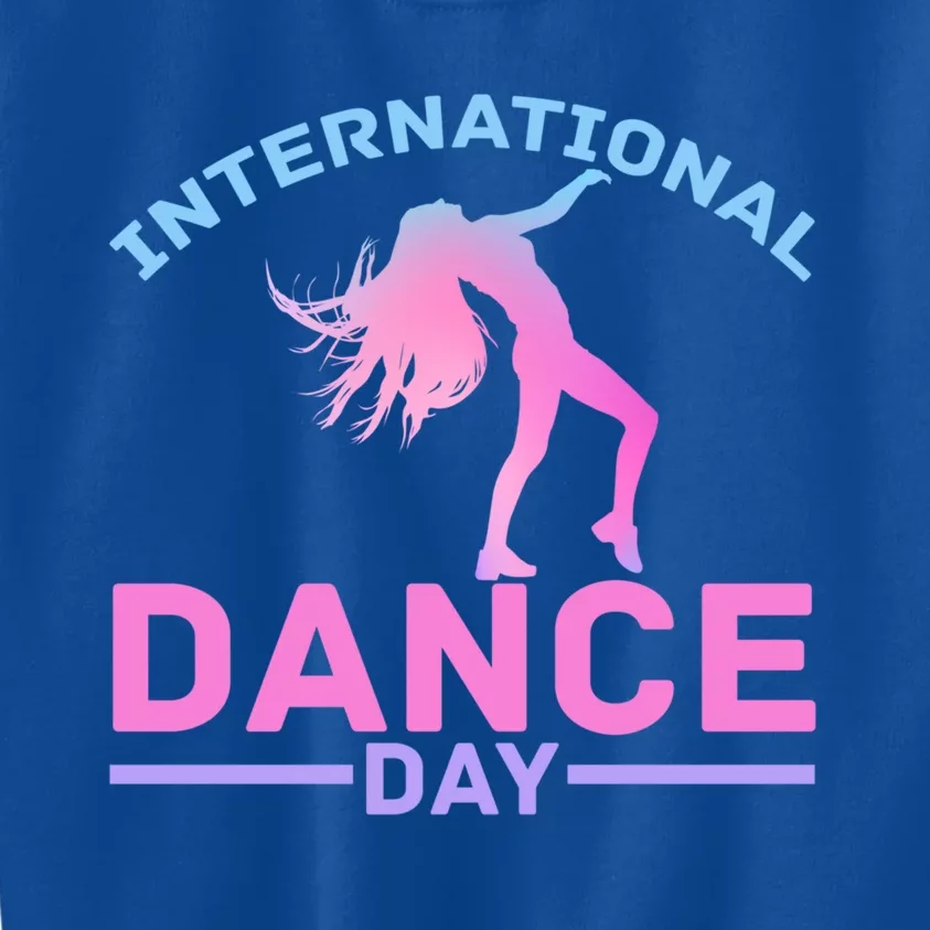 International Dance Day Expressive Dance Ballet Princess Gift Kids Sweatshirt