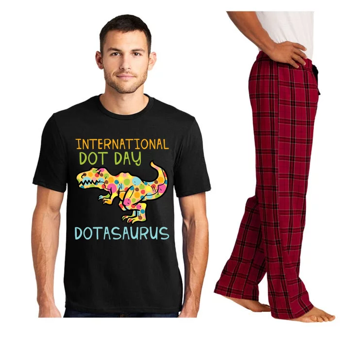 International Dot Day Dino Dotasaurus Funny Boy Pajama Set