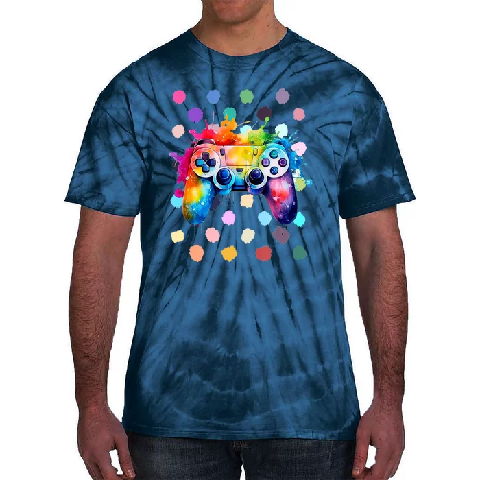 International Dot Day Gaming Dots Boy Kids Tie-Dye T-Shirt