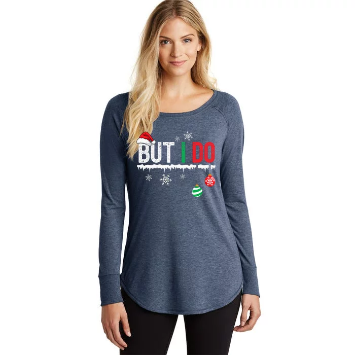 I DonT Do Matching Christmas Outfits But I Do Couple Family Women's Perfect Tri Tunic Long Sleeve Shirt