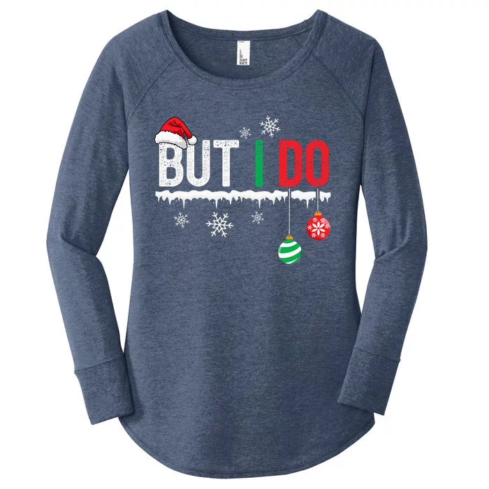 I DonT Do Matching Christmas Outfits But I Do Couple Family Women's Perfect Tri Tunic Long Sleeve Shirt