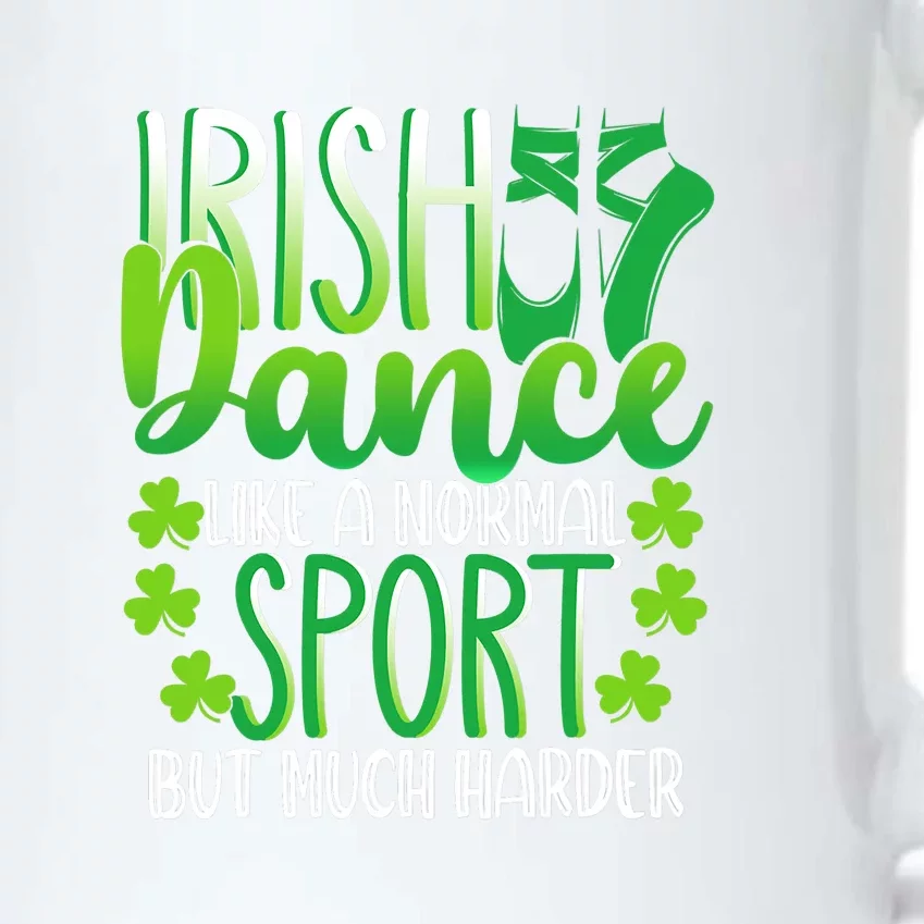 Irish Dance Dancing St Patrick's Day Shamrock Proudd Dancer Black Color Changing Mug