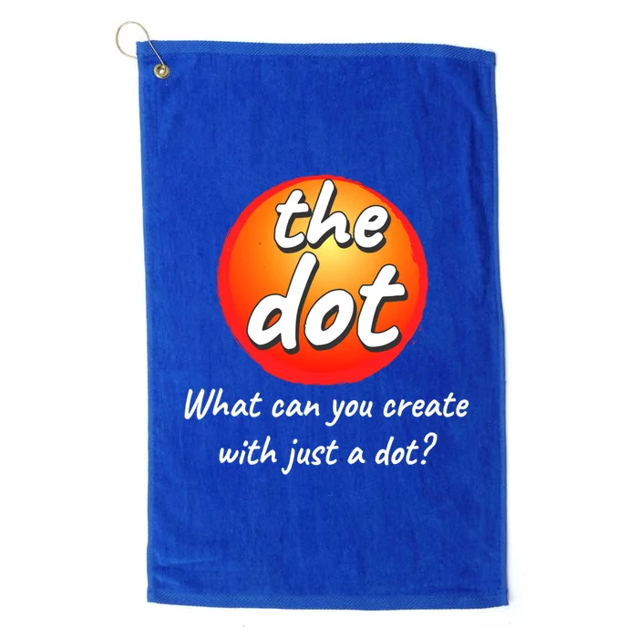 International Dot Day Cool Gift Platinum Collection Golf Towel