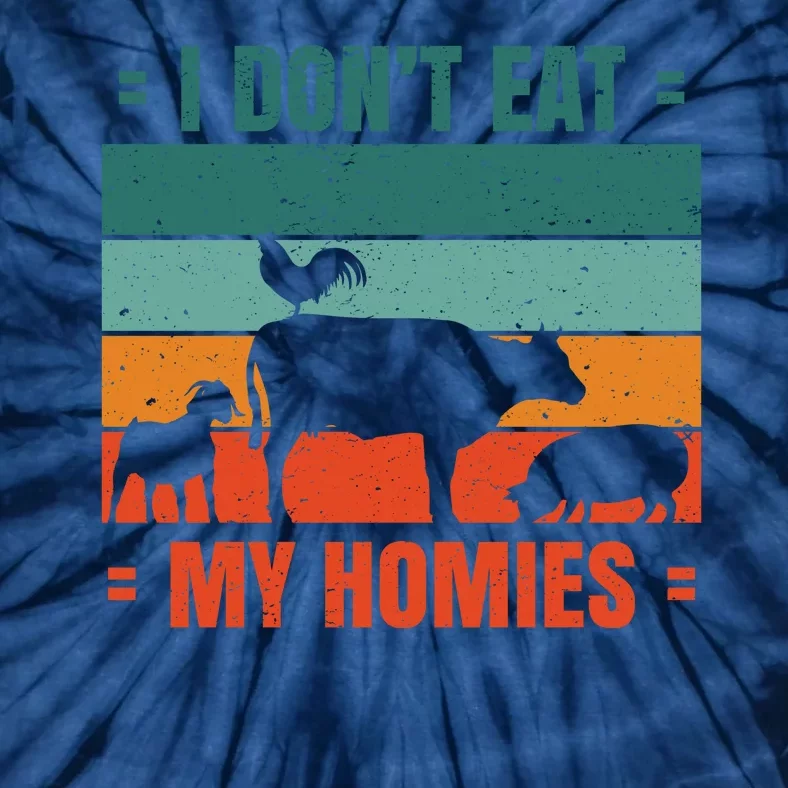 I Don't Eat My Homies Vegan Tie-Dye T-Shirt