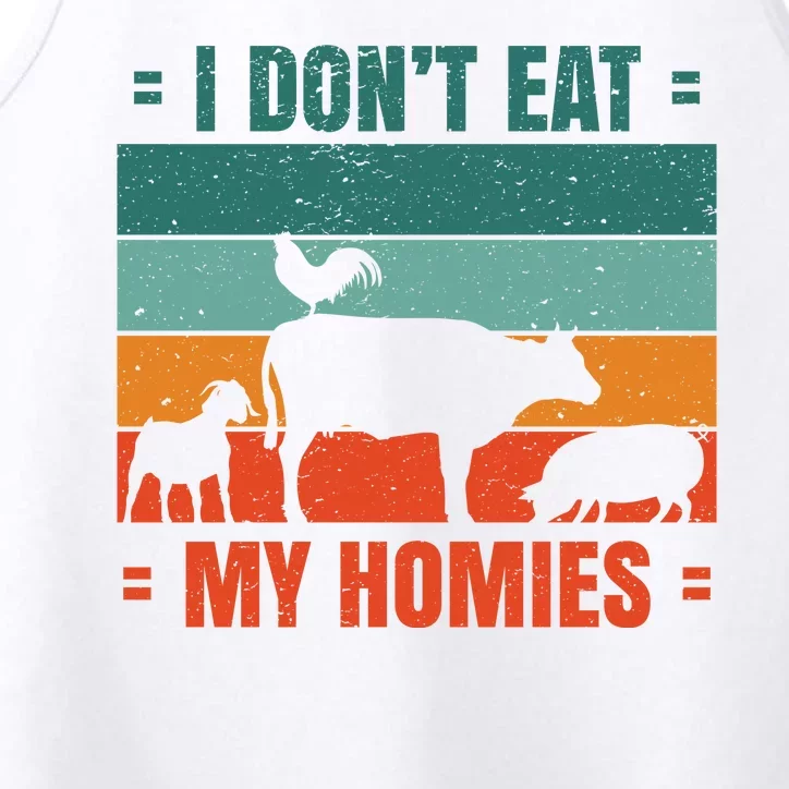 I Don't Eat My Homies Vegan Performance Tank