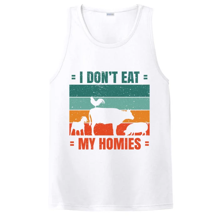 I Don't Eat My Homies Vegan Performance Tank