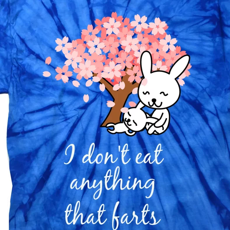 I Don’t Eat Anything That Farts Vegan Gift Tie-Dye T-Shirt