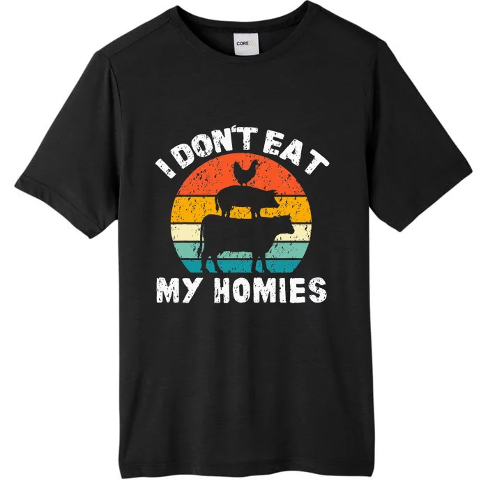 I DonT Eat My Homies Funny Vegetarian Vegan ChromaSoft Performance T-Shirt