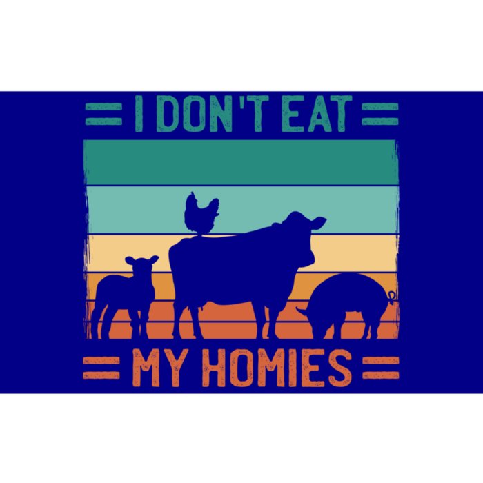 I Dont Eat My Homies Cow Cool Gift Bumper Sticker