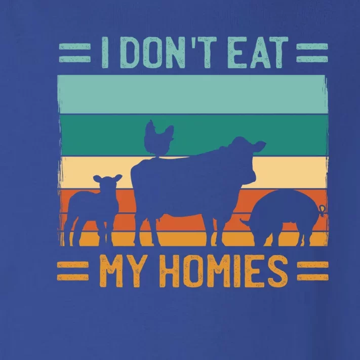 I Don´t Eat My Homies Vegetarian Vegan Cool Gift Toddler Long Sleeve Shirt