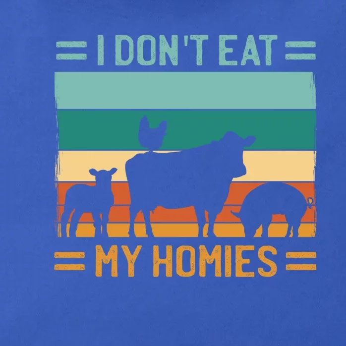 I Don´t Eat My Homies Vegetarian Vegan Cool Gift Zip Tote Bag