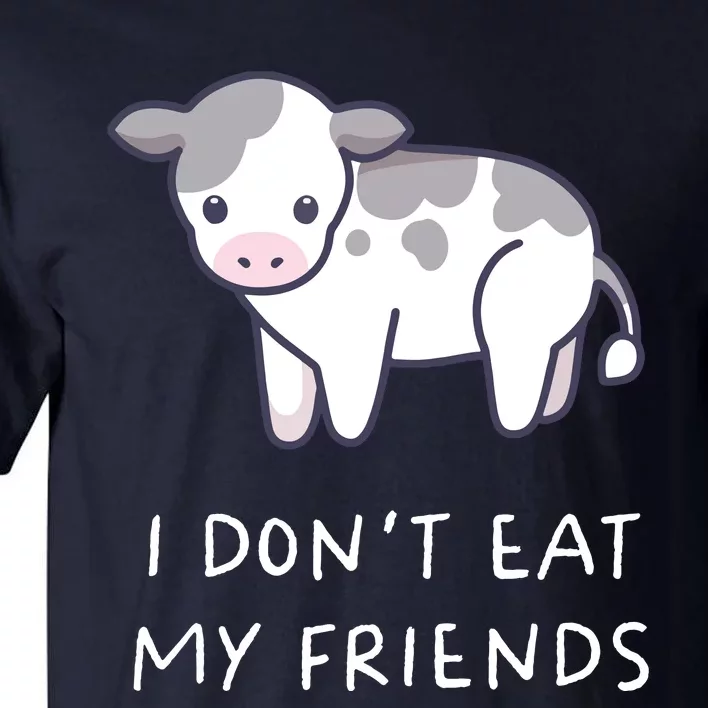 I Dont Eat My Friends Vegetarian Vegan Kawaii Anime Tall T-Shirt