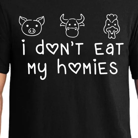 I Dont Eat My Homies Vegan Pajama Set