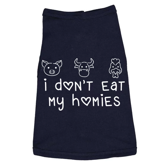 I Dont Eat My Homies Vegan Doggie Tank