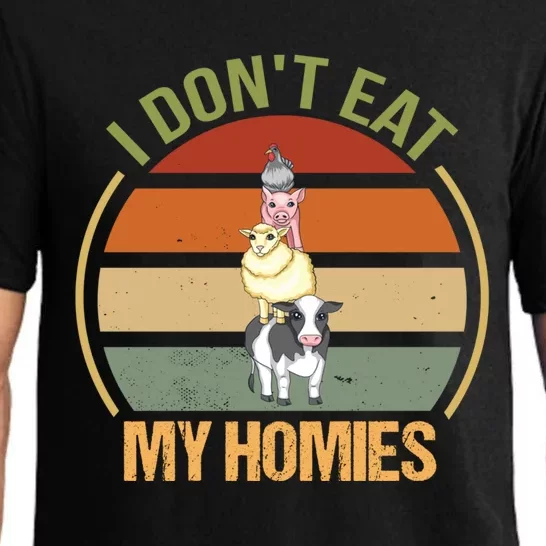 I Dont Eat My Homies Gift Pajama Set