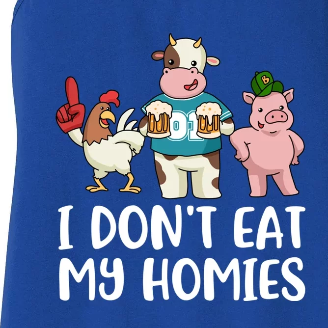 I Dont Eat My Homies Gift Women's Racerback Tank