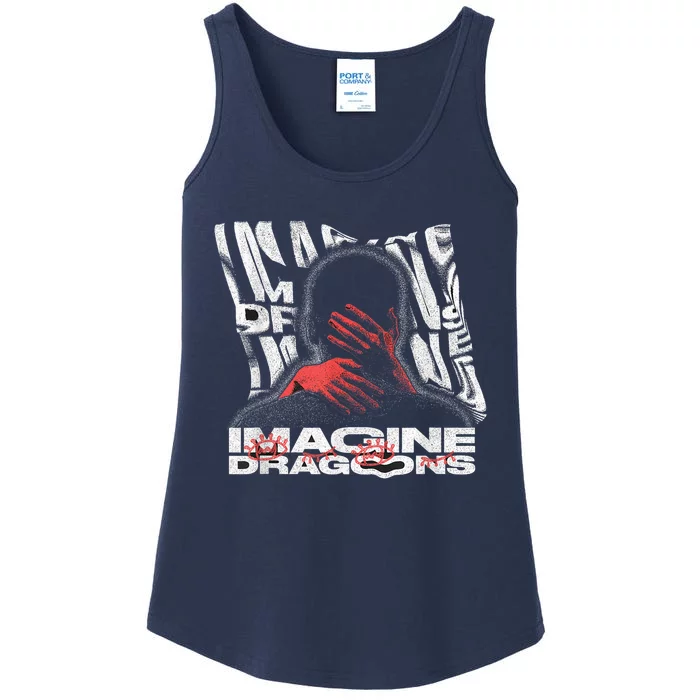 I.M.A.G.I.N.E D.R.A.G.O.N.S Exclusive Warp Hands Ladies Essential Tank