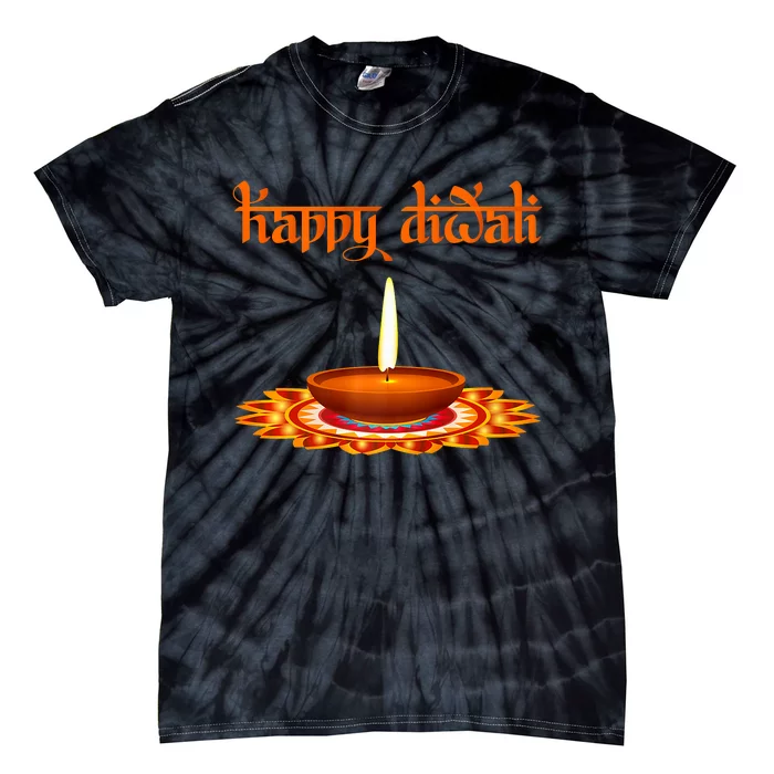 Indian Diwali Festival Happy Diwali Indian Festival Of Light Tie-Dye T-Shirt