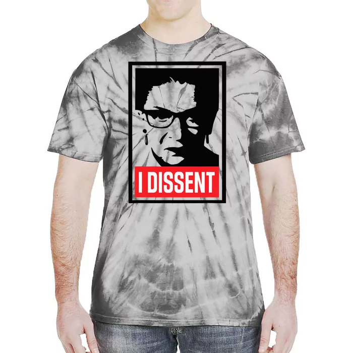 I Dissent Feminist Gifts For Women Tie-Dye T-Shirt