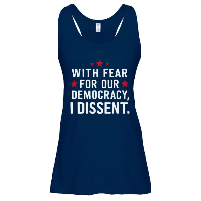 I Dissent Fear For Our Democracy Justice Sotomayor Ladies Essential Flowy Tank