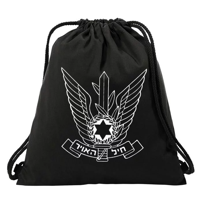 Israeli Defense Force Pilot Fighter Aviation Humor Drawstring Bag