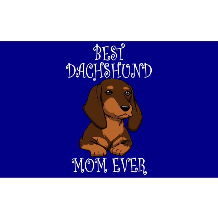 Ironic Dog Funny Dachshund Illustration Funny Gift Bumper Sticker