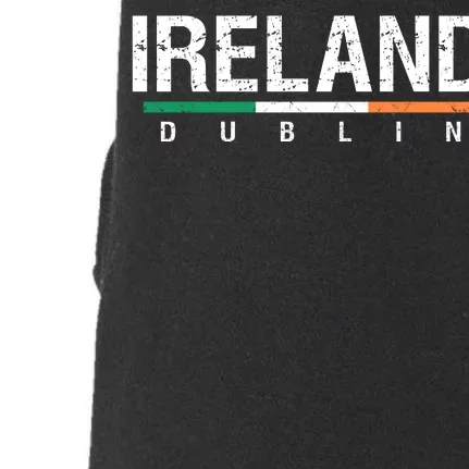 Ireland Dublin Flag Doggie 3-End Fleece Hoodie