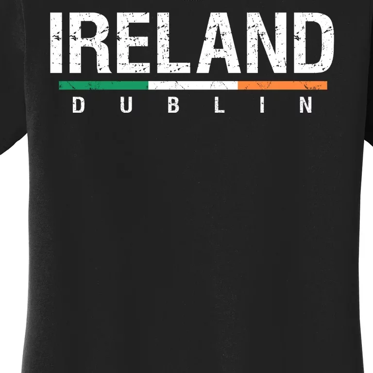 Ireland Dublin Flag Women's T-Shirt