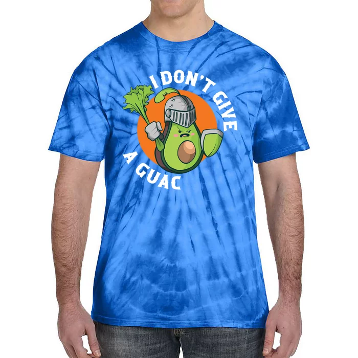 I Dont Give A Guac Vegan Gift Tie-Dye T-Shirt