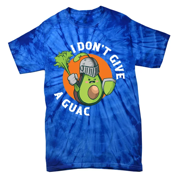 I Dont Give A Guac Vegan Gift Tie-Dye T-Shirt