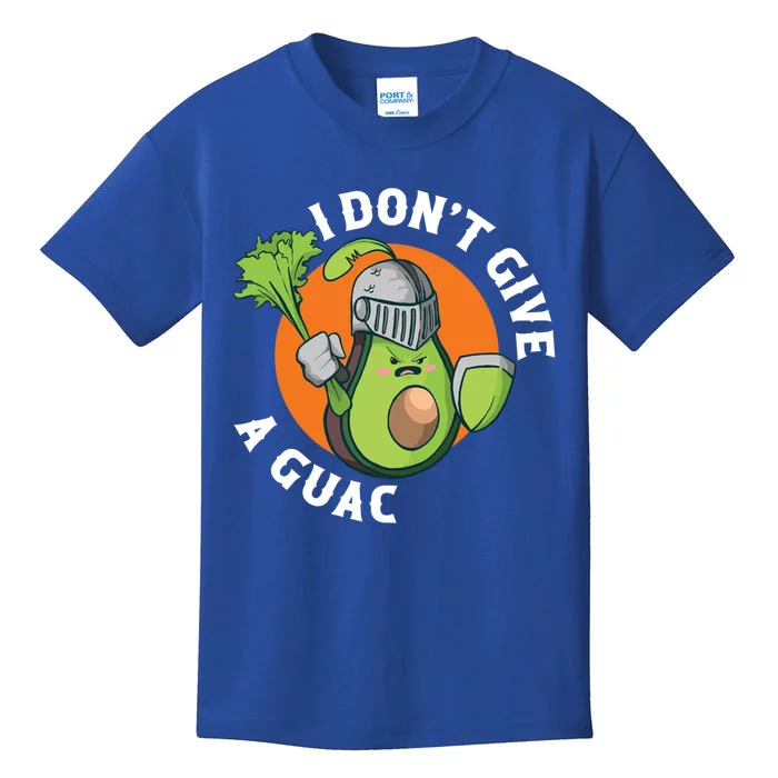 I Dont Give A Guac Vegan Gift Kids T-Shirt