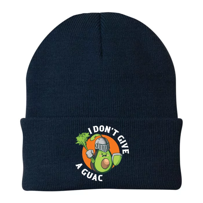 I Dont Give A Guac Vegan Gift Knit Cap Winter Beanie